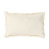 coussin rectangulaire à franges  - Nobodinoz