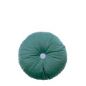 Eco Velvet round cushion - Jungle green NOBODINOZ