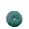 Eco Velvet round cushion - Jungle green NOBODINOZ