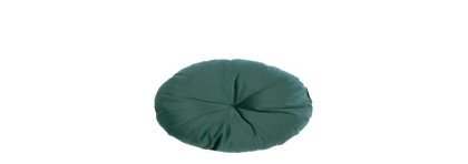 Coussin rond Eco Velvet - Vert Jungle NOBODINOZ