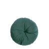 Eco Velvet round cushion - Jungle green NOBODINOZ