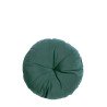 Eco Velvet round cushion - Jungle green NOBODINOZ