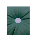 Eco Velvet round cushion - Jungle green NOBODINOZ
