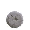 Eco Velvet round cushion - Slate grey NOBODINOZ