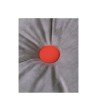 Eco Velvet round cushion - Slate grey NOBODINOZ