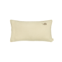 Coussin rectangulaire Lino Embroids - Green Tea NOBODINOZ