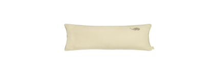 Coussin rectangulaire Lino Embroids - Green Tea NOBODINOZ