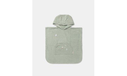 PUK BATH PONCHO, SAILBOATS - Dear April