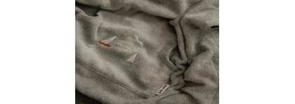 PUK BATH PONCHO, SAILBOATS - Dear April