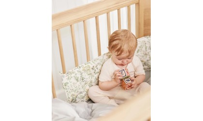 NORI COT BUMPER, SUMMER FLOWERS