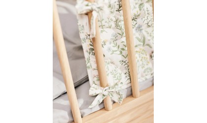 NORI COT BUMPER, SUMMER FLOWERS