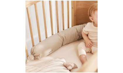 Organic cotton bed snake for baby bed - Dear April