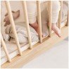 Organic cotton bed snake for baby bed - Dear April