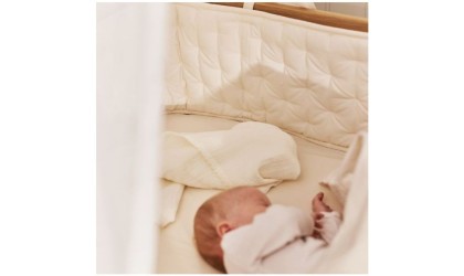 NORI COT BUMPER, Off-white