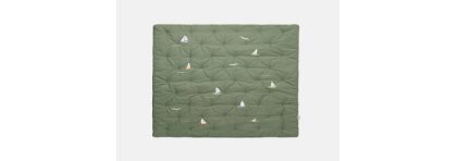 Play mat Organic cotton , Sailboats - Dear April