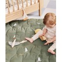 Play mat Organic cotton , Sailboats - Dear April