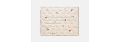 Play mat Organic cotton , Birds - Dear April