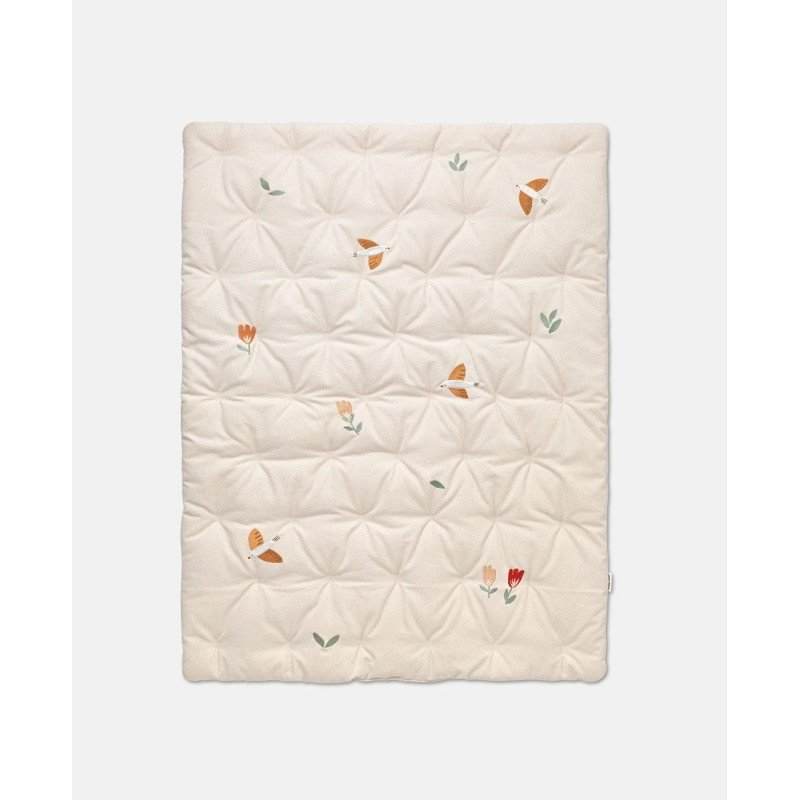 Tapis d’éveil en Coton BIO, Oiseaux  - Dear April