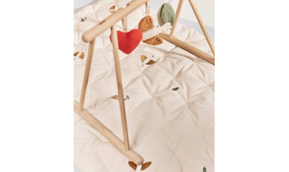 Play mat Organic cotton , Birds - Dear April