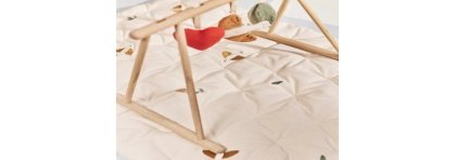 Tapis d’éveil en Coton BIO, Oiseaux  - Dear April