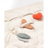Play mat Organic cotton , Birds - Dear April