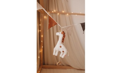 Peluche musicale Girafe