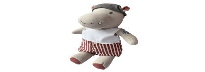 Hippo music soft toy