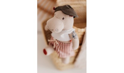 Hippo music soft toy