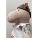 Hippo music soft toy