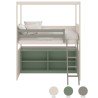Lit mezzanine pour enfants entièrement personnalisable – Modulaire