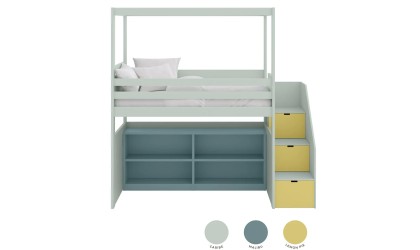 Children’s Loft Bed fully customizable – Modular and Functional