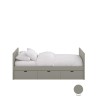 Modular and customizable single children's bed – MUBA
