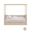 Modular and customizable single children's bed – MUBA