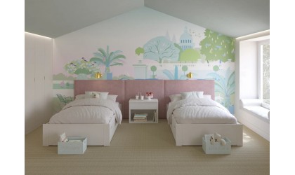 Modular and customizable single children's bed – MUBA