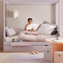 Modular and customizable single children's bed – MUBA
