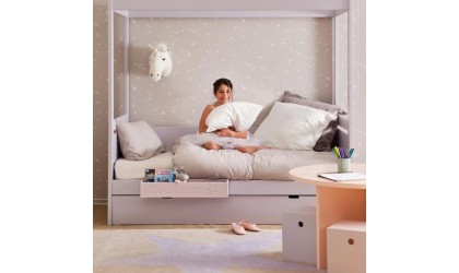 Modular and customizable single children's bed – MUBA