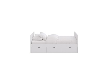 Modular and customizable single children's bed – MUBA