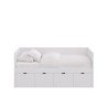 Modular children's BOX bed with 4 drawers – Customizable
