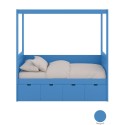 Modular children's BOX bed with 4 drawers – Customizable