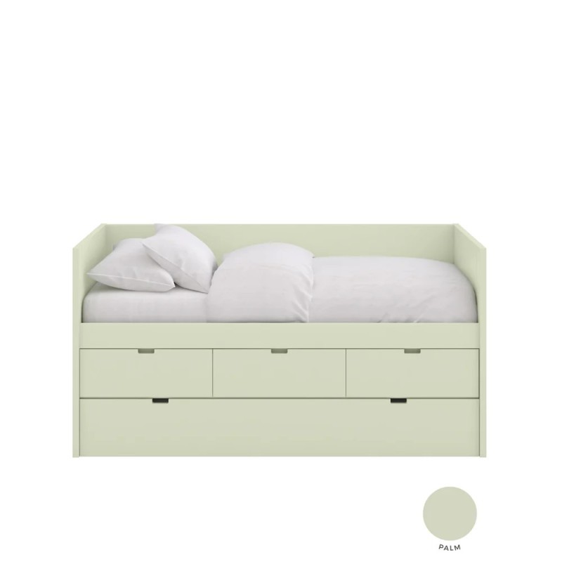 Bed with 3 drawers + extra bed - Petit Toi