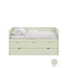 Bed with 3 drawers + extra bed - Petit Toi