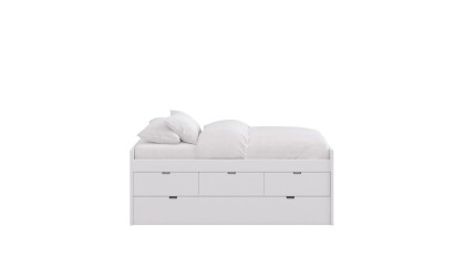Bed with 3 drawers + extra bed - Petit Toi