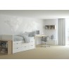 Block Bed 6 Drawers Muba  - Petit Toi
