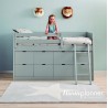 Block Bed + Big Drawers Muba Design - Petit Toi