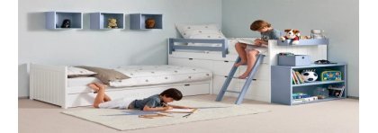 Lit Block + Grands Tiroirs Muba Design - Petit Toi
