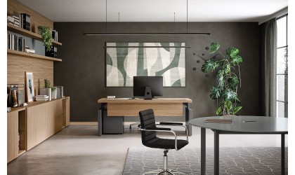 Bureau modulable Cinquanta3 – Design et confort pour espaces de travai