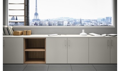 Modular workspace M - Italian design for office