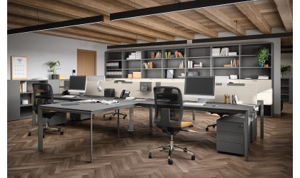 Modular workspace M - Italian design for office