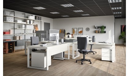 Modular workspace M - Italian design for office