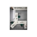 Modular workspace M - Italian design for office